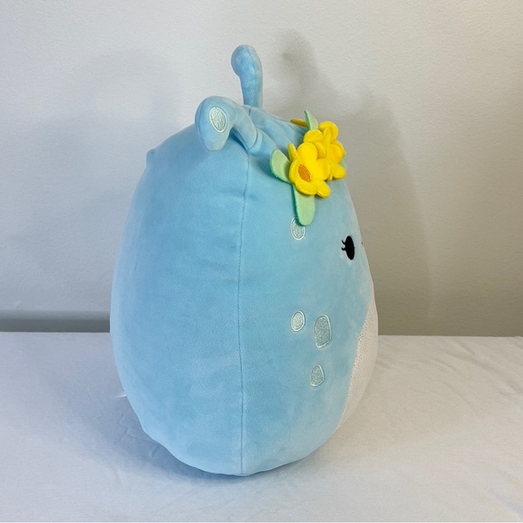 Original Squishmallows 11" Natnat The Alien Plush with Flower Crown Brand - Picture 3 of 9